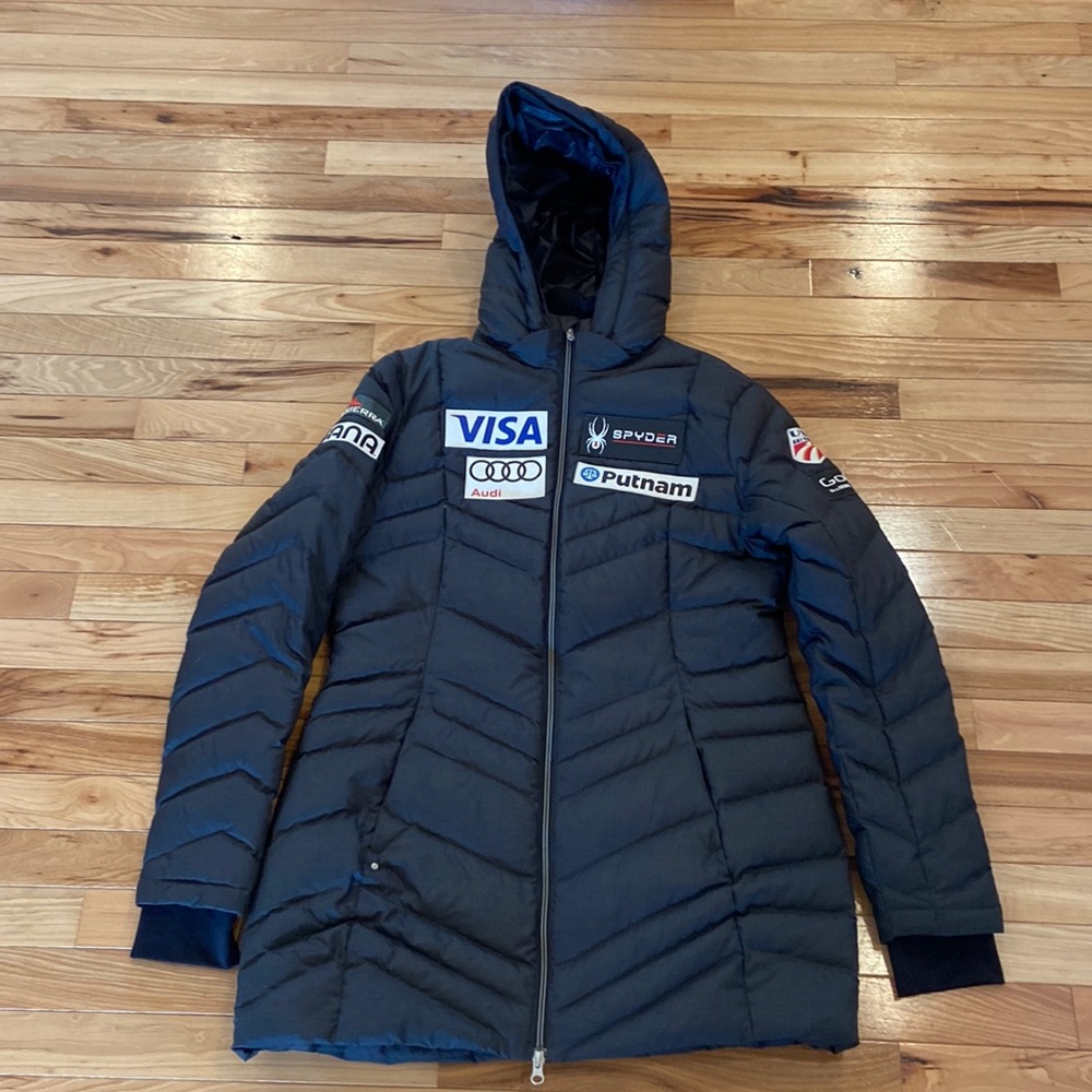 US Ski Team Spyder Womens Down coat
